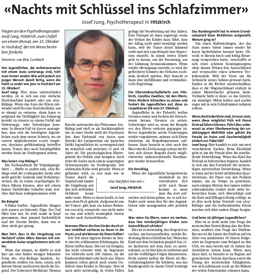 Abbildung Artikel Strolchenfahrt