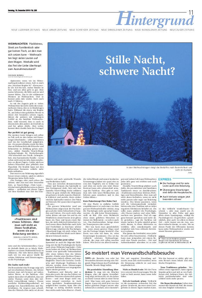 Abbildung Artikel Weihnachten
